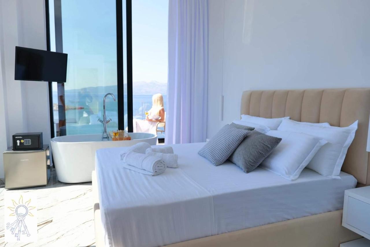 Hotel Nili Deluxe Sarandë Exterior foto